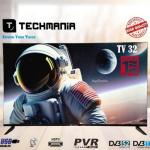 Techmania TV 32" Pouces HD Led Récepteur intégré + TNT + HDMI + USB - Garantie 1 An